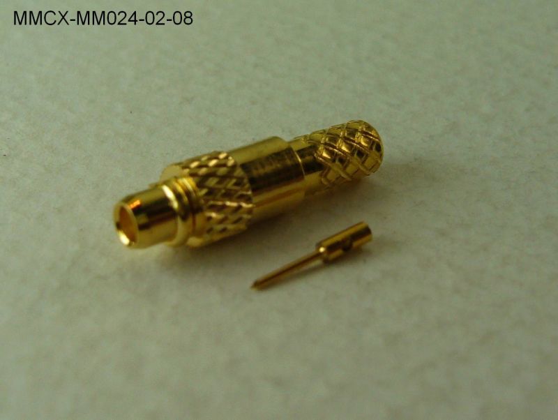 MMCX PLUG MMCX003-PLUG for RG178 Connector manufacturer Taiwan