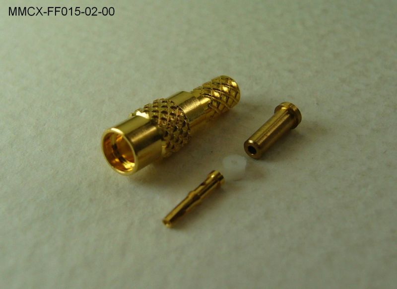 MMCX JACK MMCX018-JACK for RG0.81 Connector supplier Taiwan